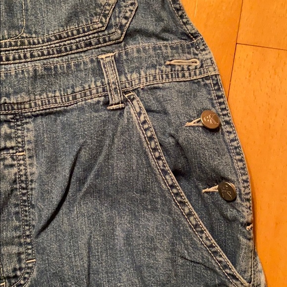 Vintage CK denim short overalls size M - Picture 4 of 6
